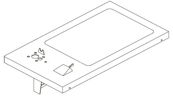 Rahmen 5l mit Dichtung, komplett